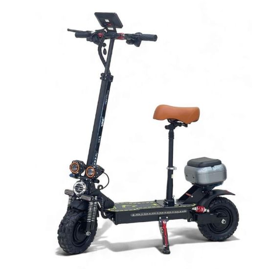 صورة سكوتر الوحش محركين العملاق 48V بطارية 20000AH